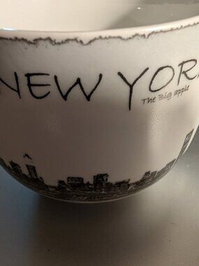 JAY JOSHUA NY PORCELAIN MUG